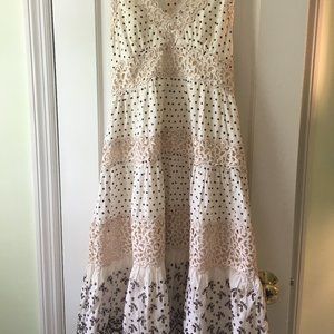 BCBGMaxAzria Halter Sundress